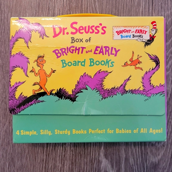 Set of 4 Dr. Seuss Board Books - Gift Set - Picture 1 of 5